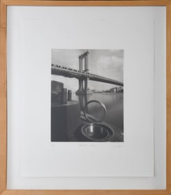 Tom Baril, American 1952-, Manhattan Bridge, 1993