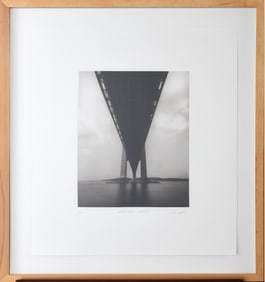 Tom Baril, American 1952-, Verrazano Narrows, 1993, 3/50, Photogravure