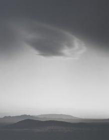 Paul Caponigro, American 1932, Cloud, San Sebastian, New Mexico, Silver Print