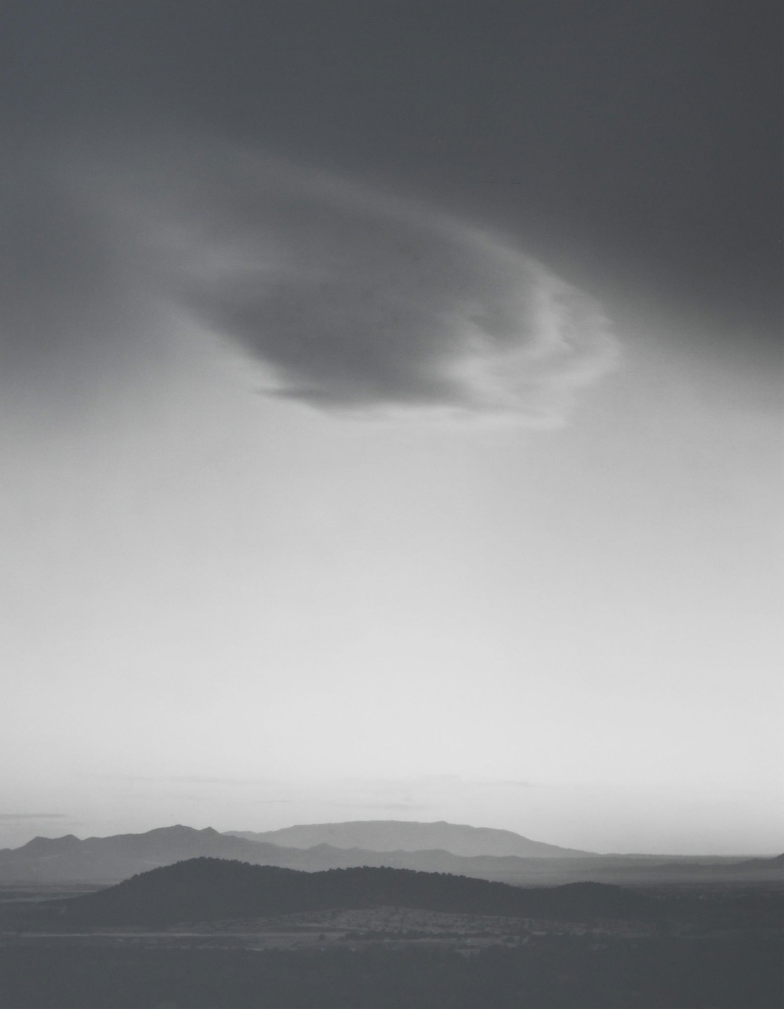Paul Caponigro, American 1932, Cloud, San Sebastian, New Mexico, Silver Print (1 of 9)