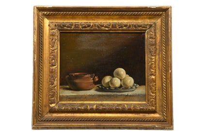 Peter Layne Arguimbau, American 1951-, Still Life, Oil on Panel