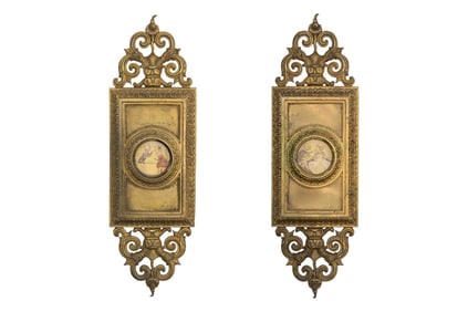 Antique Door Knob Hardware as Frames