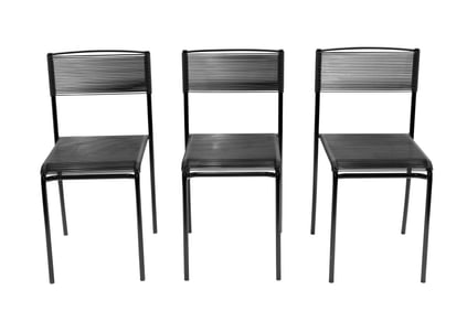 3 Belotti for Alias, Italy, Spaghetti Dining Chairs