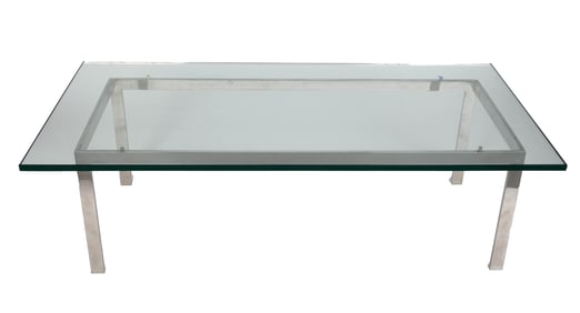 Chrome & Glass Coffee Table