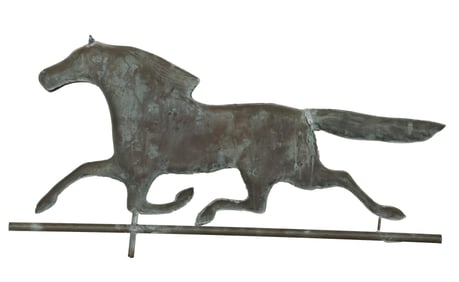 Copper Horse Weather Vane
