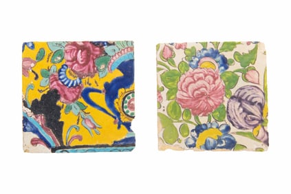 Ancient Persian Mosque Tiles