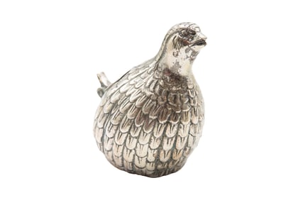 Mid Century Spanish Valenti Quail/Partridge Ashtray