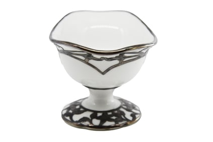 Silver Inlay Decorative Dish