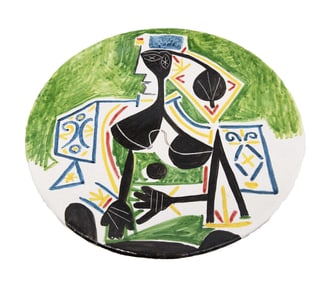 Krause after Picasso Ceramic Plate