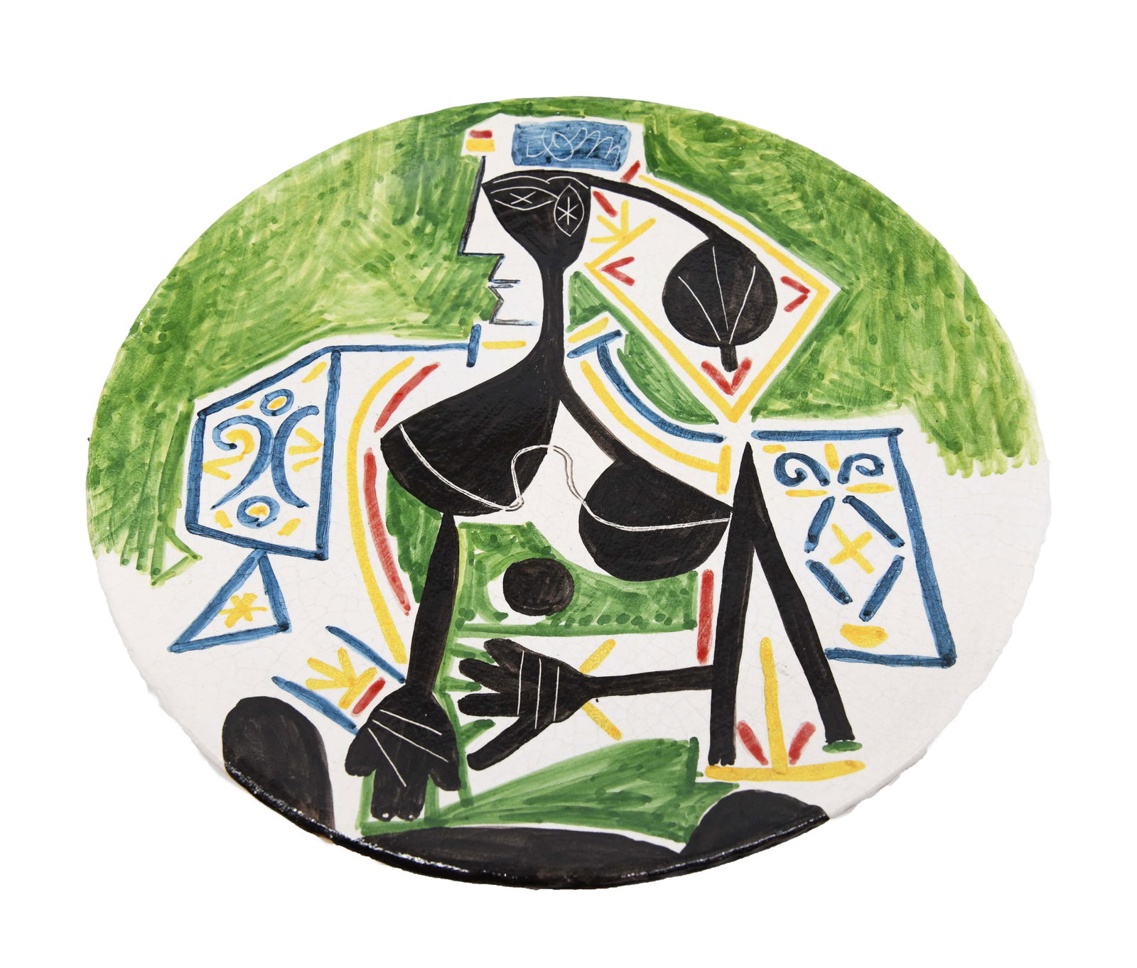 Krause after Picasso Ceramic Plate (1 of 3)