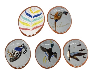 Group of 5 Stangl Pottery Plates
