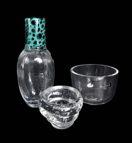 Three Glass Vases incl. Kosta Boda