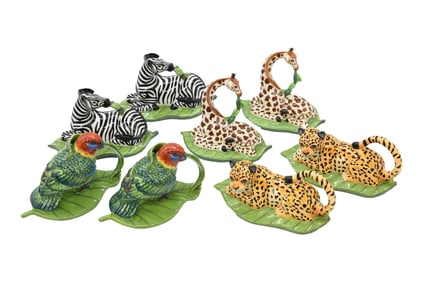 Lynn Chase Designs Out Of Africa Napkin Rings