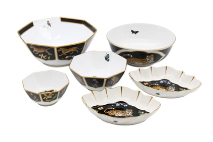 Lynn Chase Designs Jaguar Jungle Serving Dishes