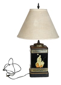 Frederick Cooper Asian Style Tin Lamp