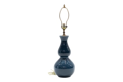 Blue Ceramic Table Lamp