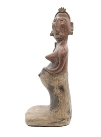 Pre Columbian Pottery Jalisco Fertility Figure of Pregnant Woman