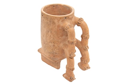 Pre-Columbian Mayan Quimbaya Terracotta Urn