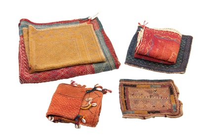 Group of Tribal Banjara Embroidered Textiles