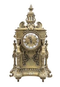 Ornate Ormolu Tiffany & Co. Retailed Mantel Clock