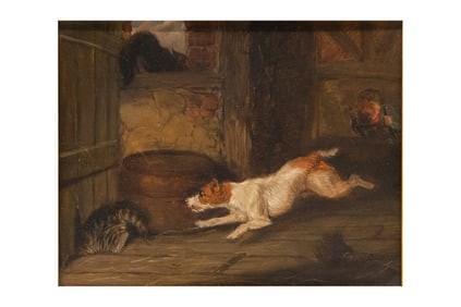Interior Sporting Scene, Edmund Bristow