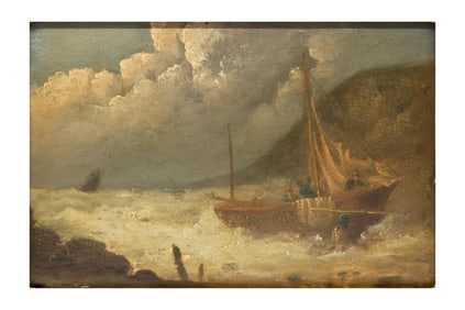 19th Century Fishing Boat Scene, George Morland
