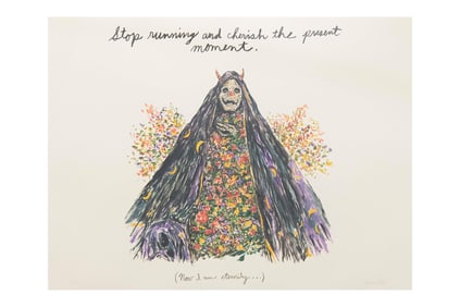 Stop Running and Cherish the Present Moment, Wes Lang