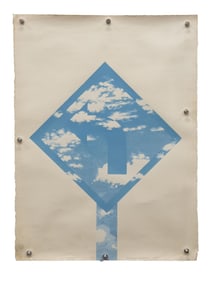 Left Turn Sky, 1965,  Geoffrey Hendricks