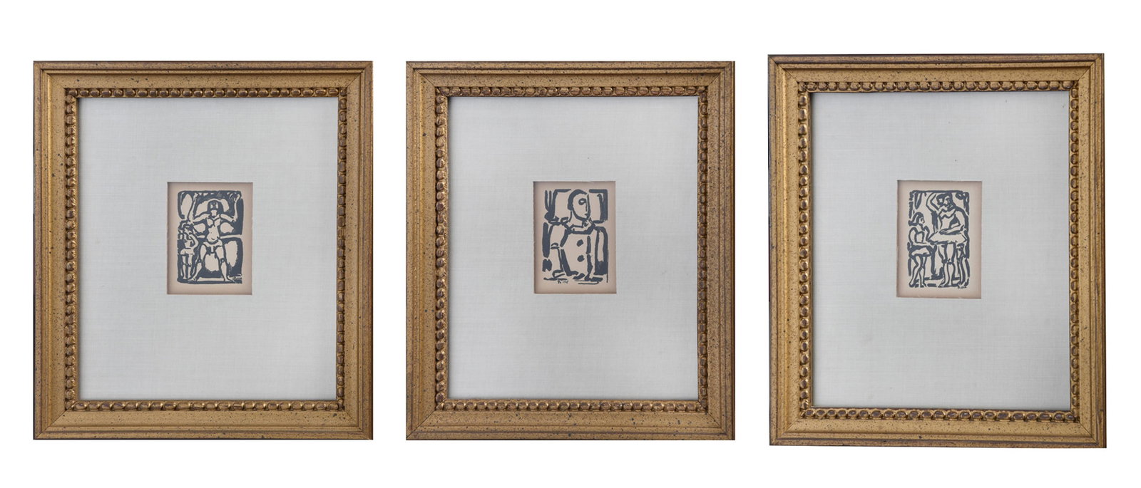 Group of 3, Circus of the Shooting Star, Georges Roualt (1 of 10)