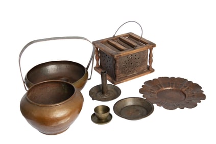 Group of Miscellaneous Brass Objects