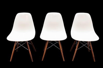 3 x Herman Miller Eames Dining Chairs