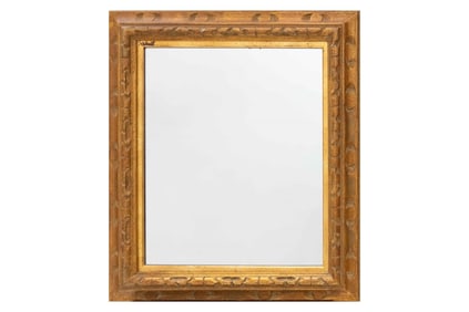 Gold Wood Mirror