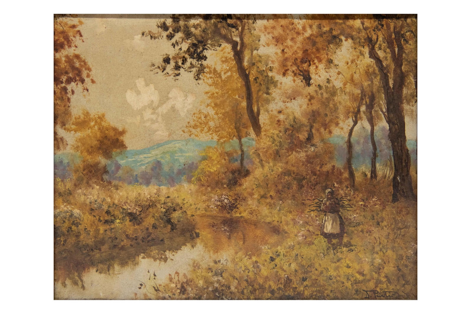 Impressionist Fall Landscape