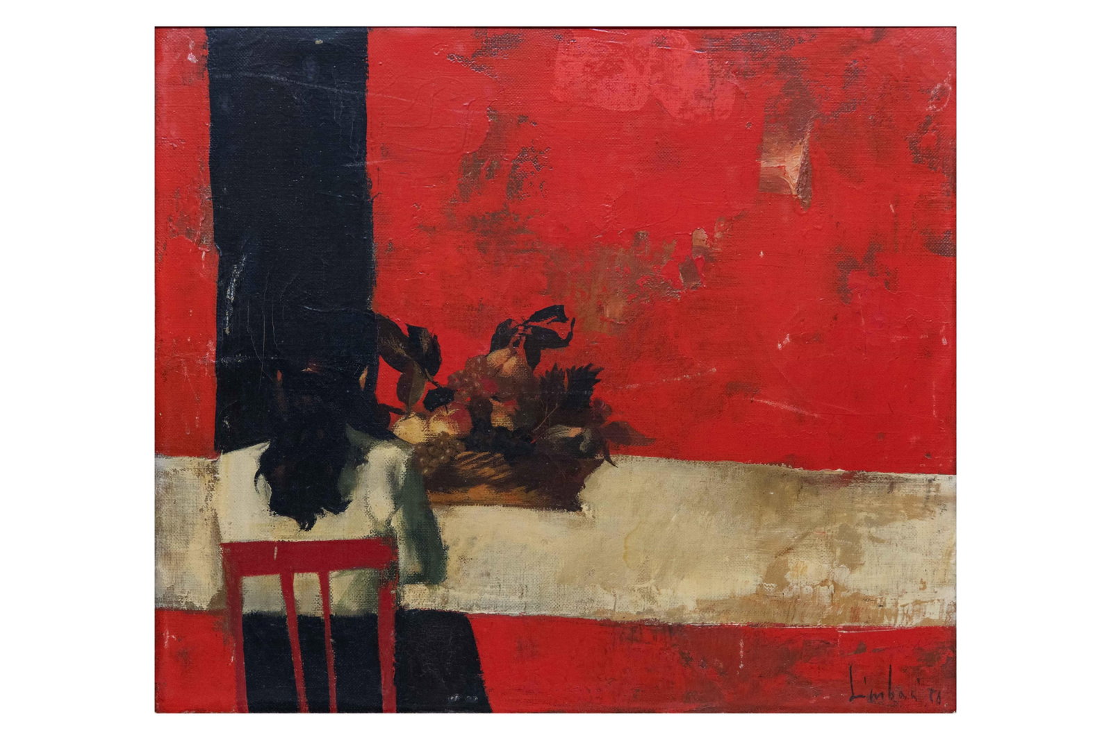 Nicola Simbari, Italian 1927-2012, Five O?Clock, Oil on Canvas: Nicola Simbari Italian, 1927-2012 Five O’Clock Oil on Canvas Presented in a gold metal leaf frame Inscribed on verso: Arthur Jeffress (Pictures) 28 Davies St London W1 Artist: Nicola Simbari