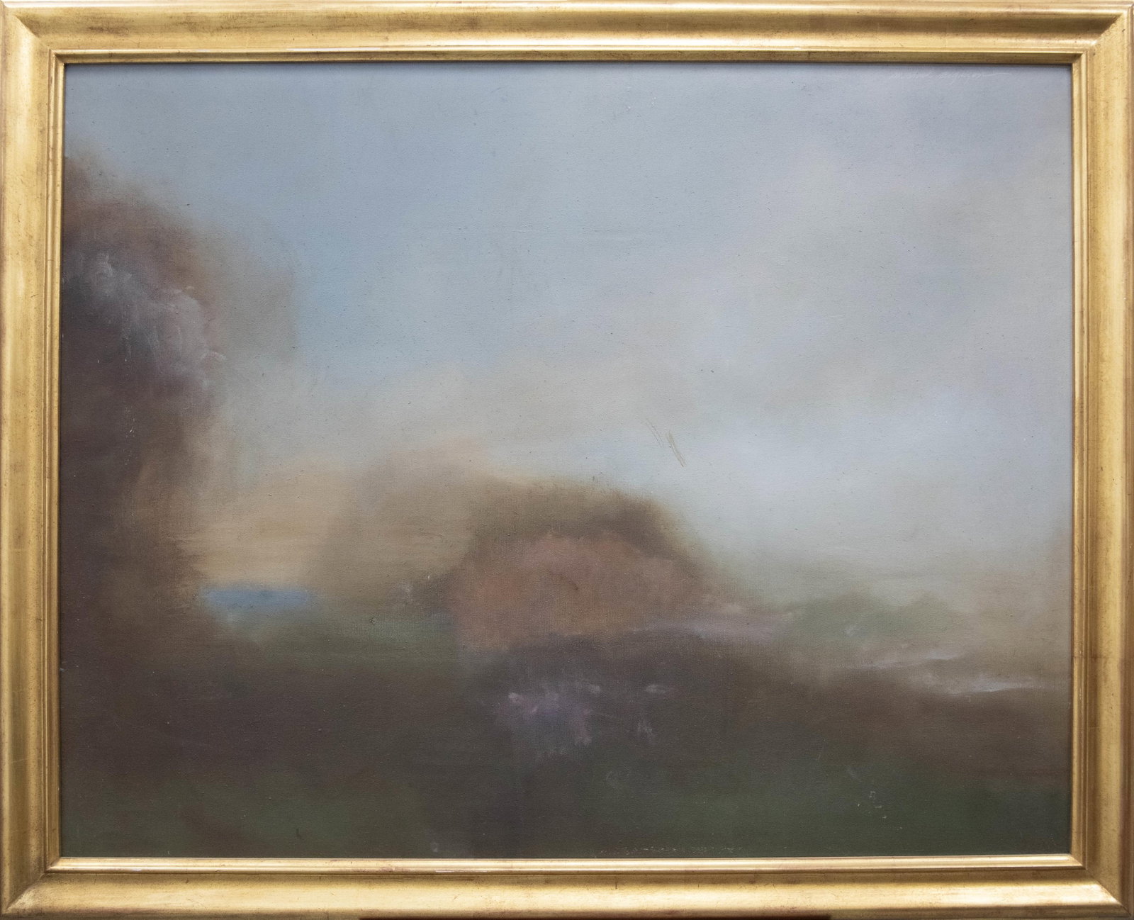 Michael McGuigan, Impressionist Nature Scene, Oil on Canvas: Michael McGuigan Impressionist Nature Scene Oil on Canvas Approximate frame size: 44” H x 54” W Approximate image size: 37.5” H x 47.5” W