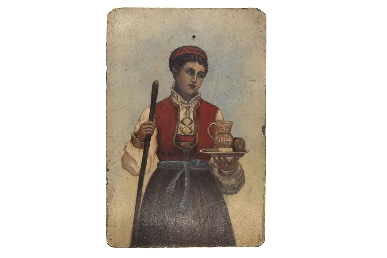 F. W. Devoe & Co., New York , Miniature Retablos Style on Tin (1 of 4)