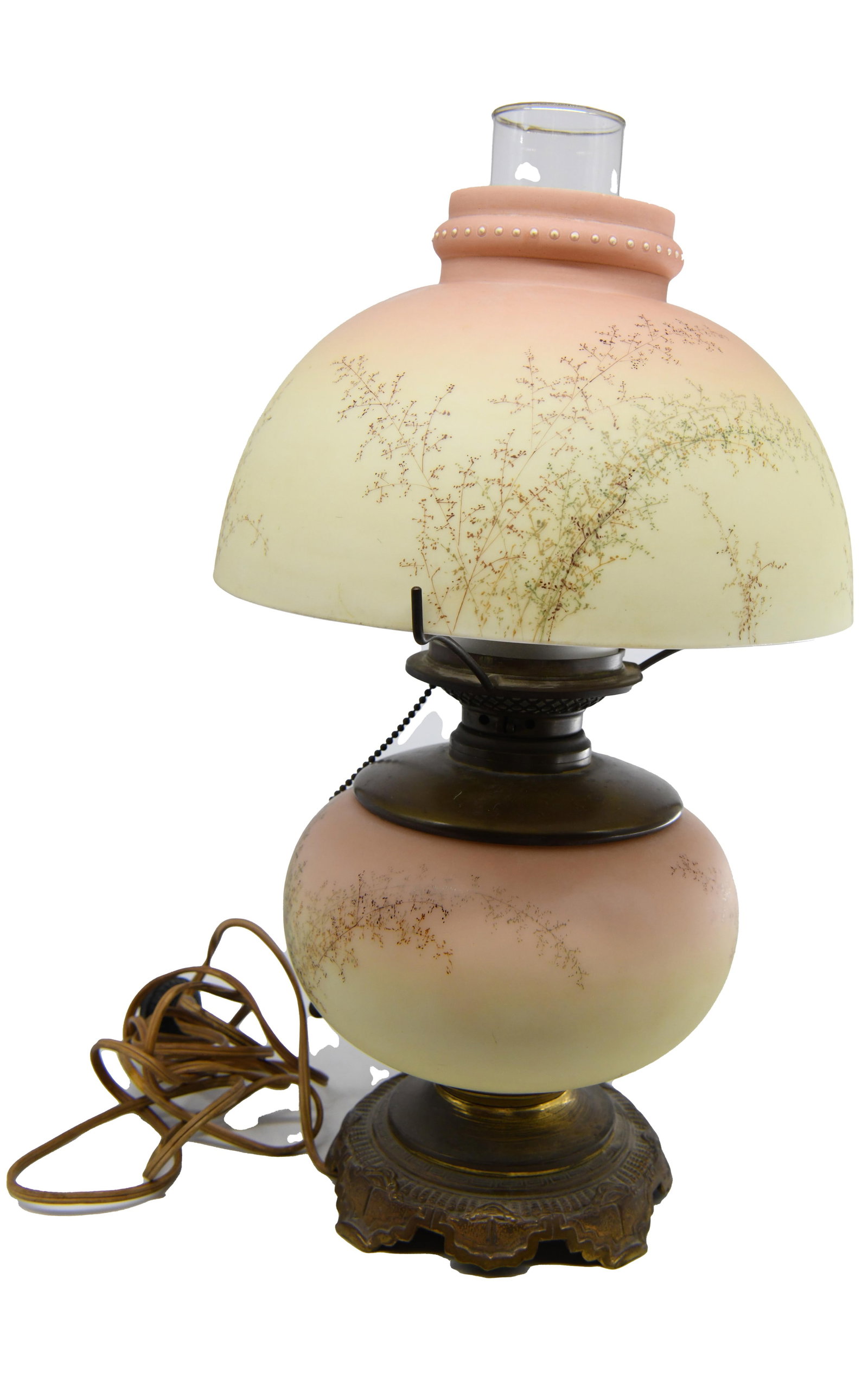 Mount Washington Victorian Glass Lamp (1 of 6)