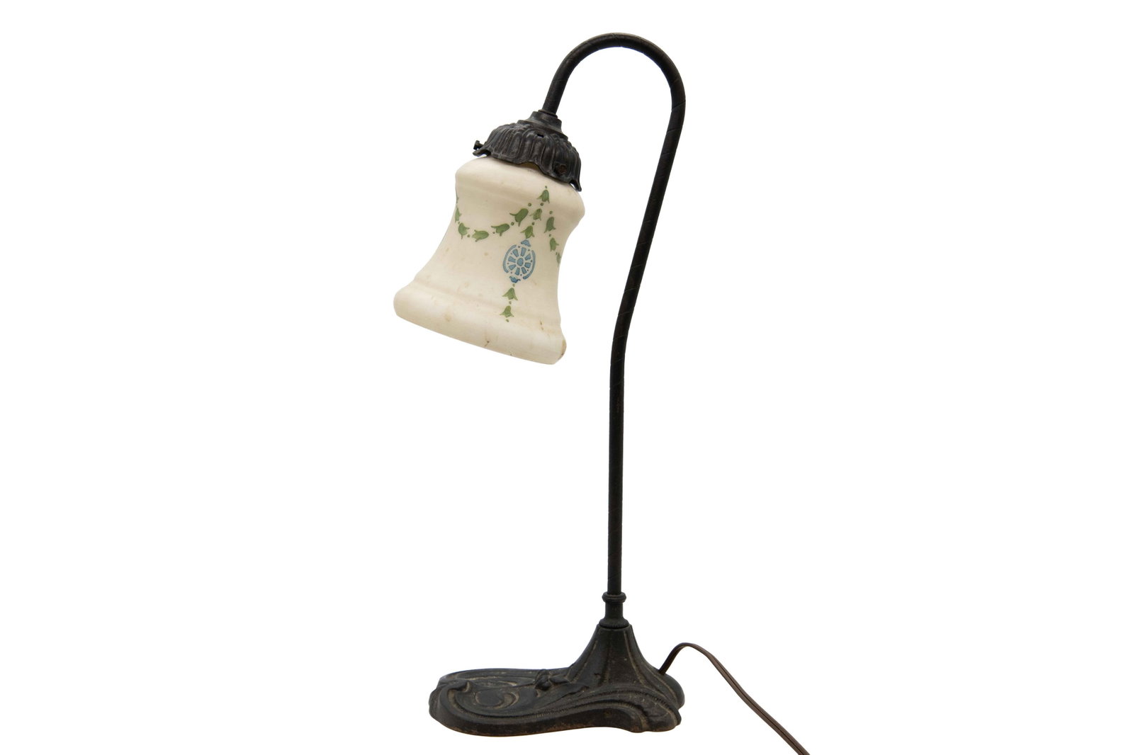 Antique Art Nouveau Style Boudoir Table Lamp (1 of 7)
