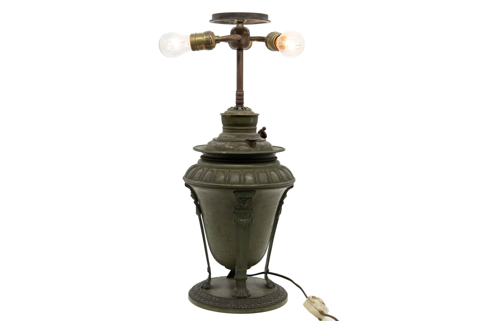 Antique Ornate Art Nouveau Lamp (1 of 9)