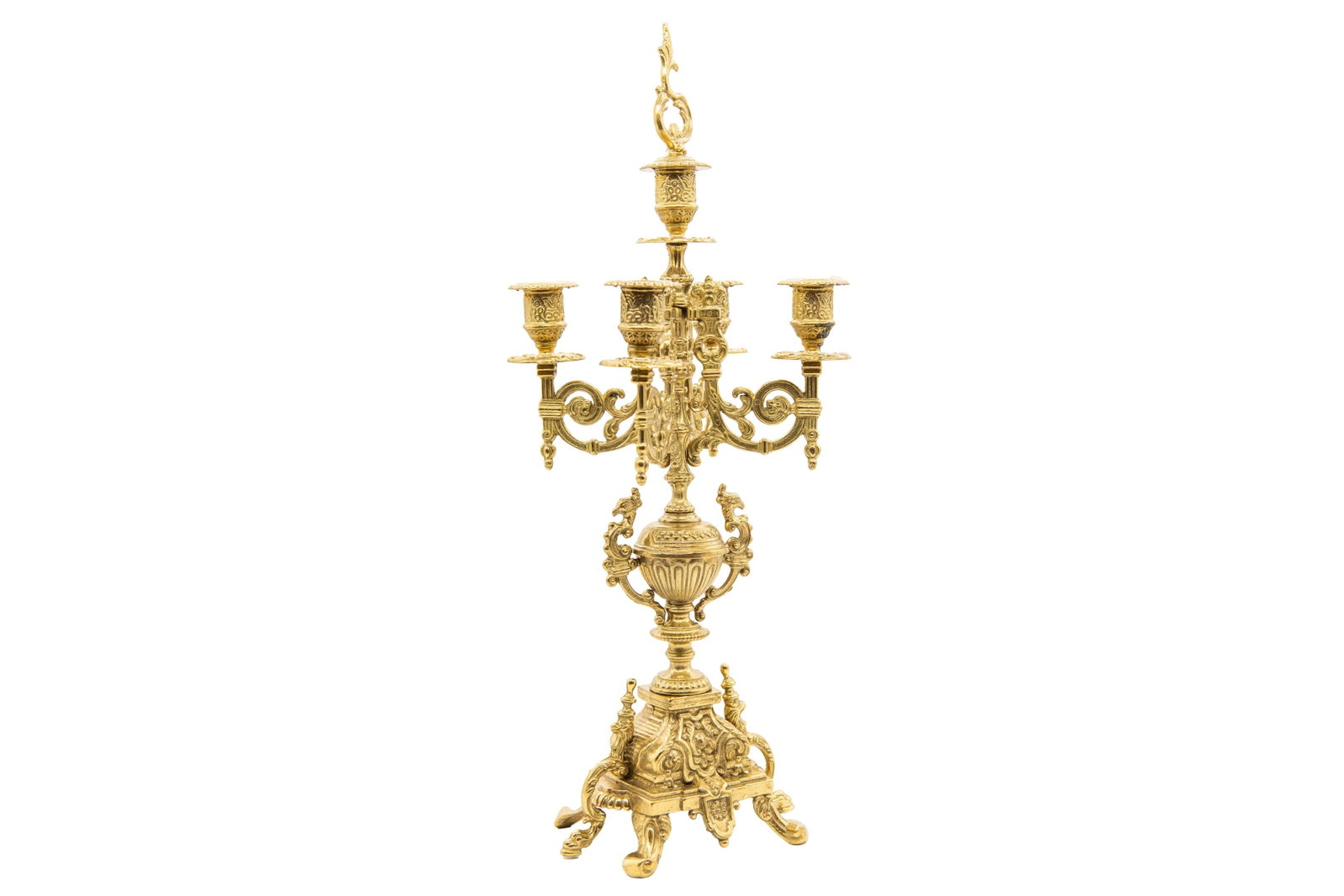 Imperial Farbel Brass Mantel Candelabra (1 of 15)