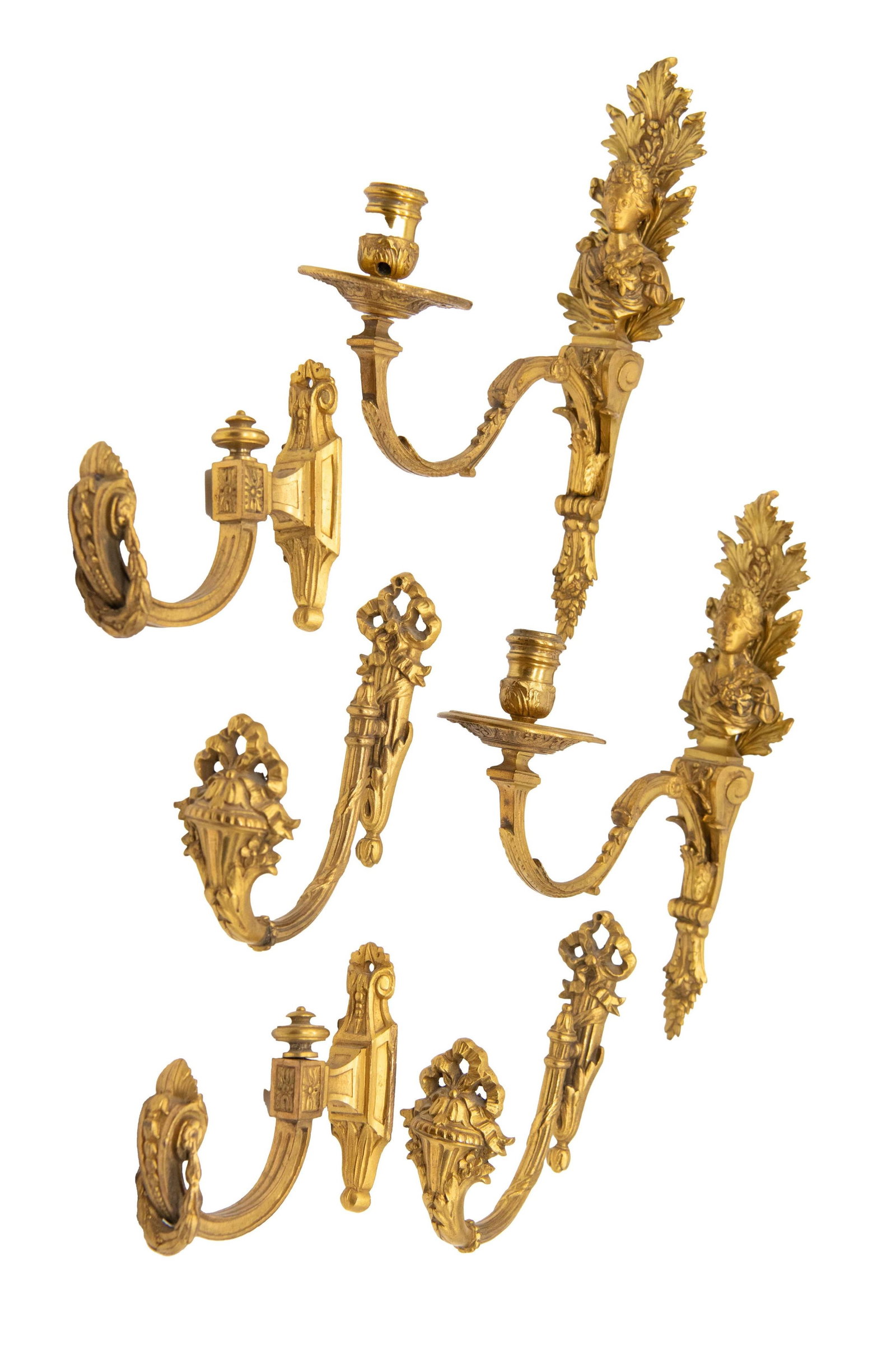 Group of Antique Wall Candle Sconces & Hooks (1 of 20)