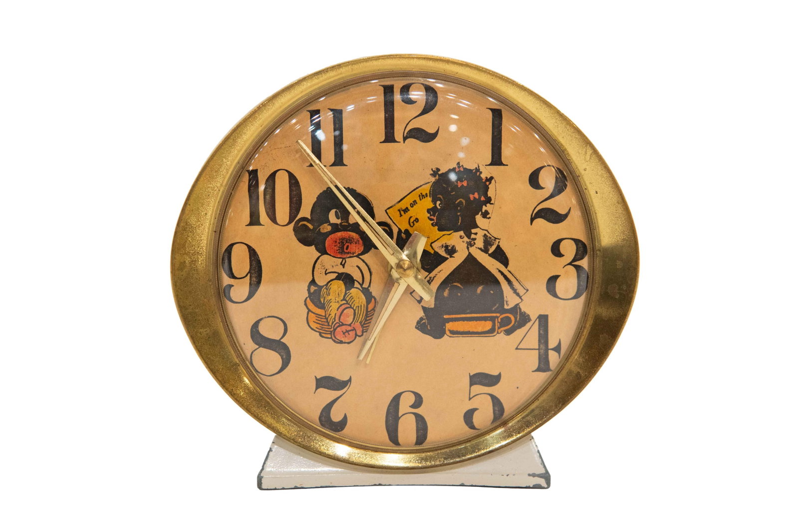 American Westclox Co Black Americana Alarm Clock c.1938 (1 of 5)