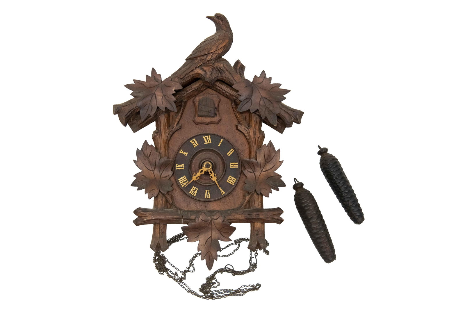 Antique Carved Cuckoo Clock (1 of 12)