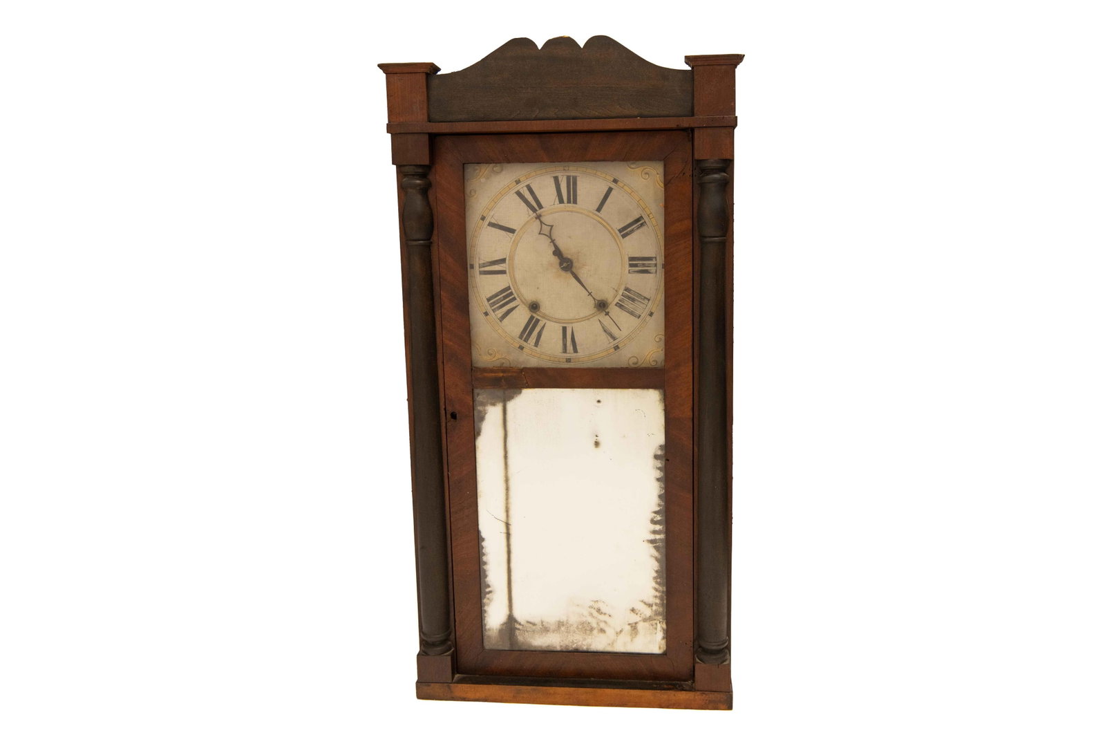 Antique Mirrored Wall Clock (1 of 8)