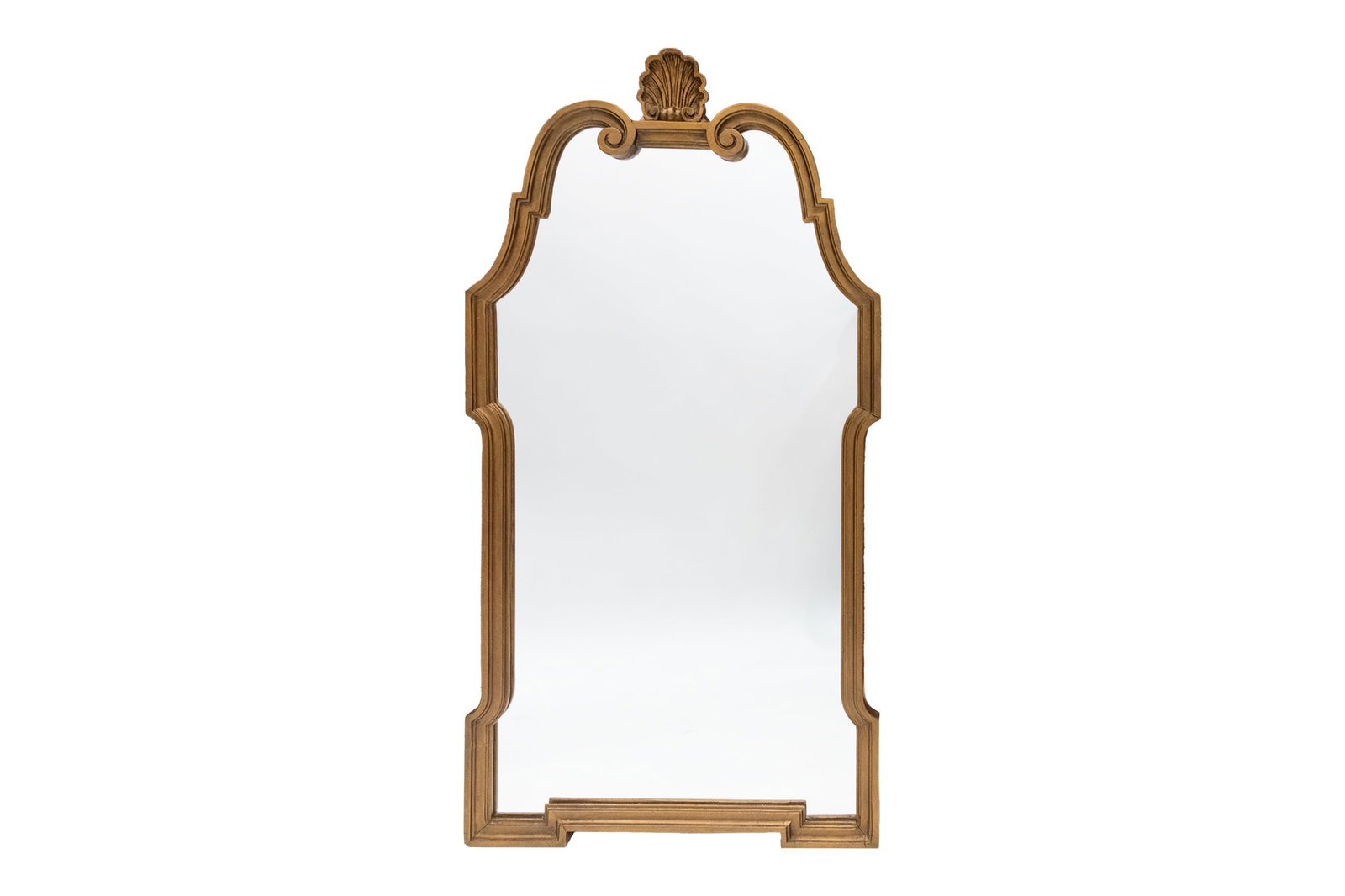 Neoclassic Style Mirror with Shell Ornament (1 of 6)