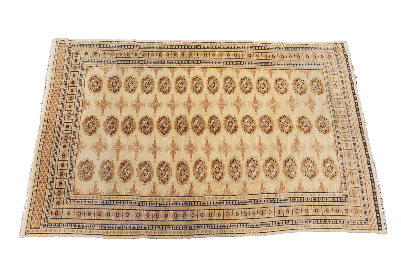 Handmade Bukhara Style Rug (1 of 6)