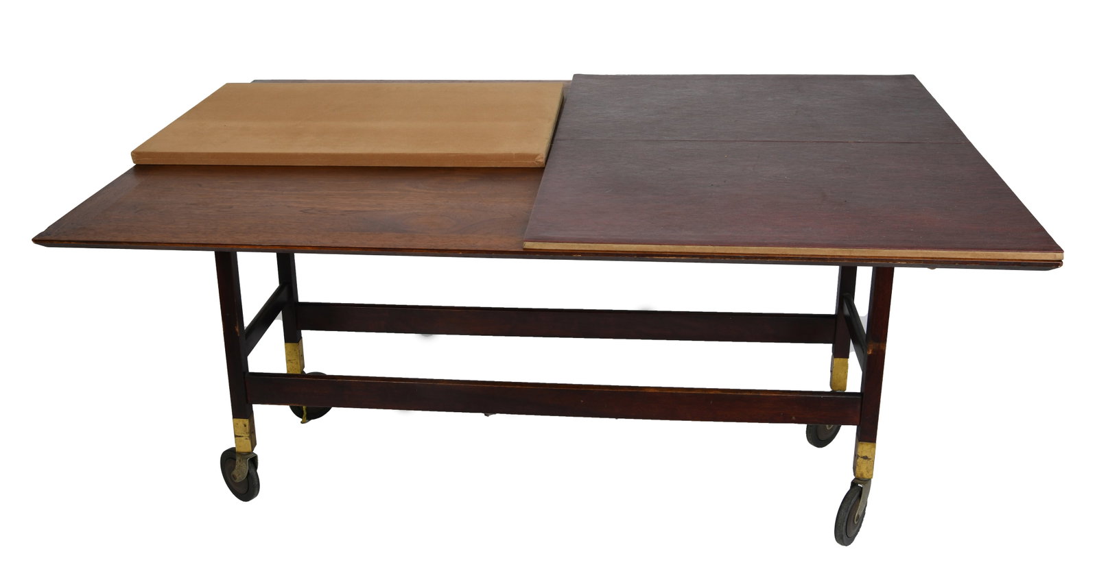 Mid Century Drop Leaf Dining Table - 4