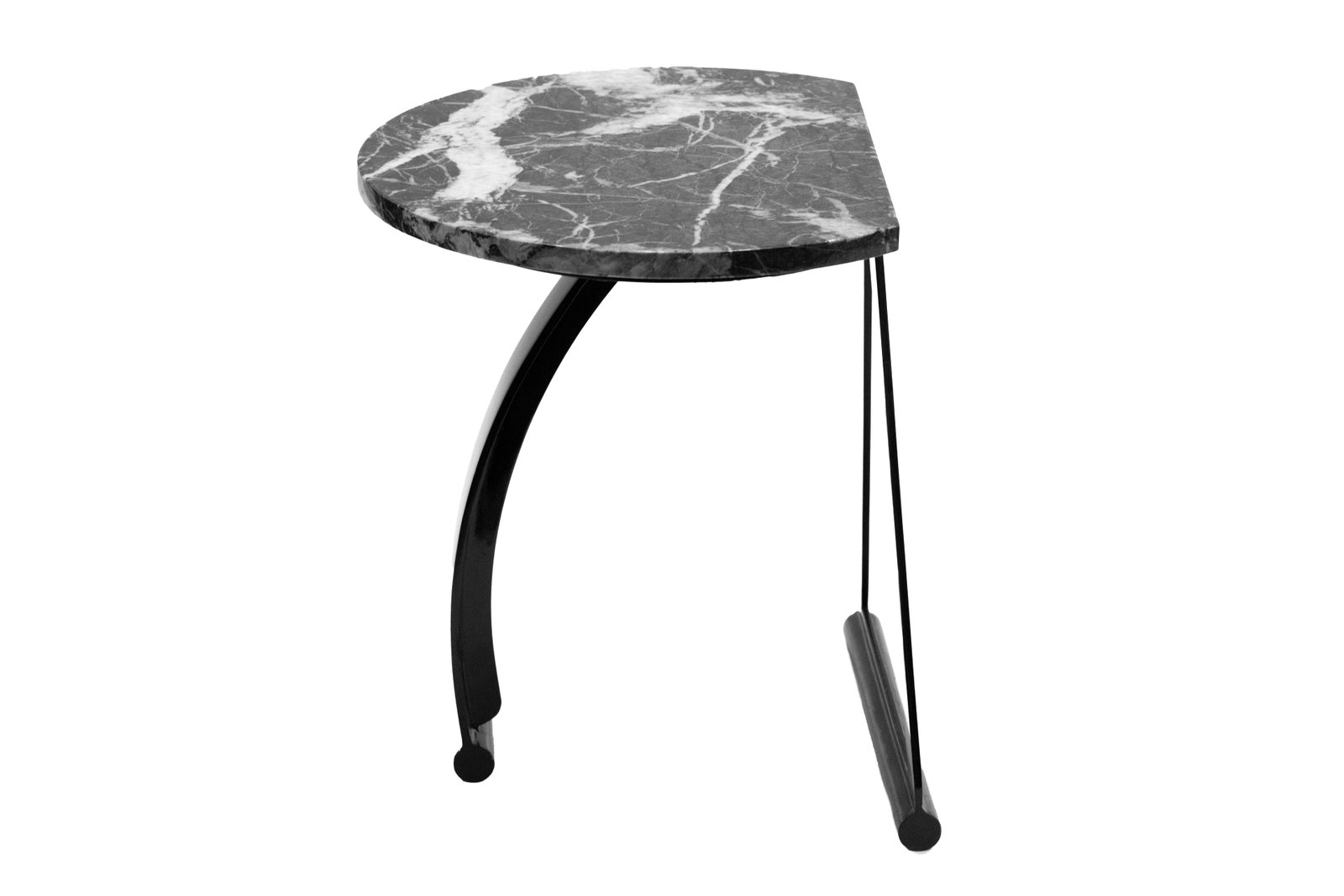 Custom Marble Top Side Table - 6