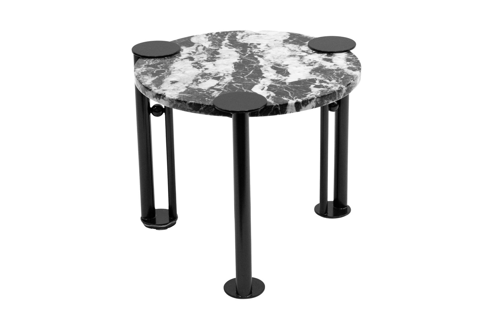 Custom Round Marble Top Table - 2
