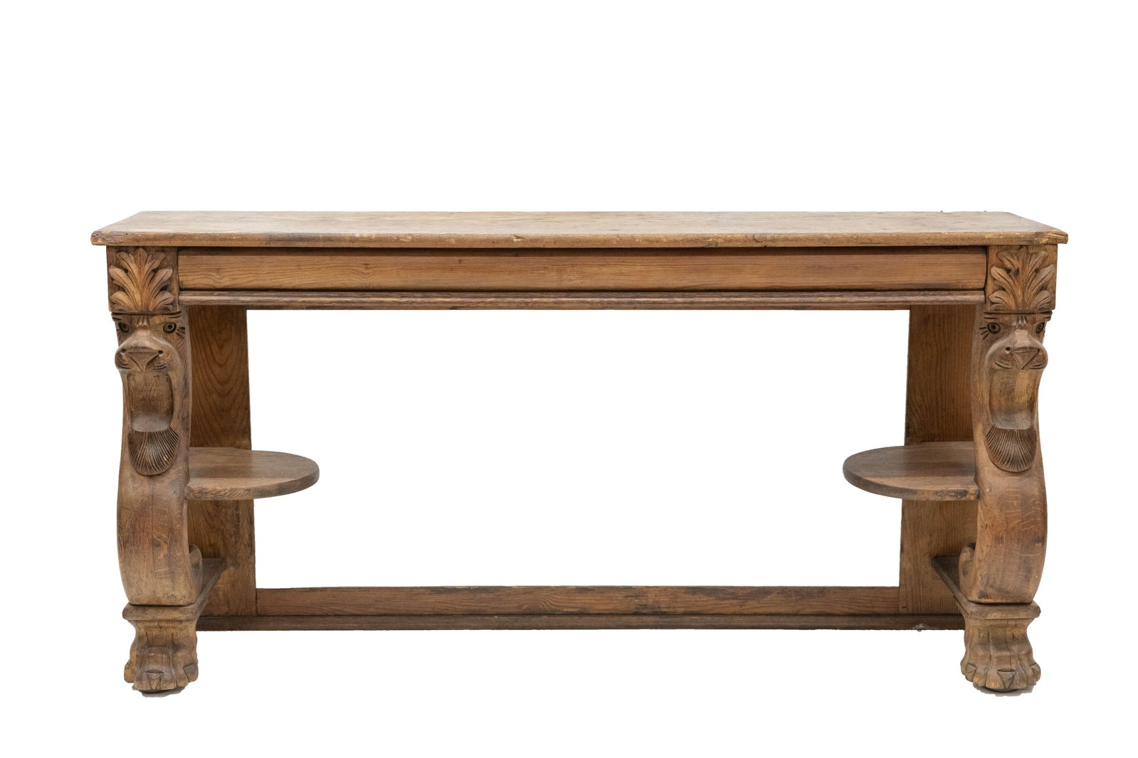 Antique Carved Lion Console (1 of 10)